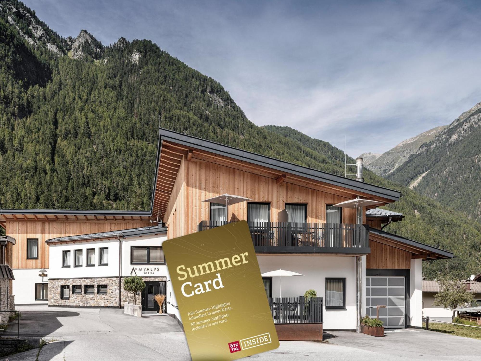 Апартаменты Myalps Oetztal Inklusive Wellness Умхаузен Экстерьер фото