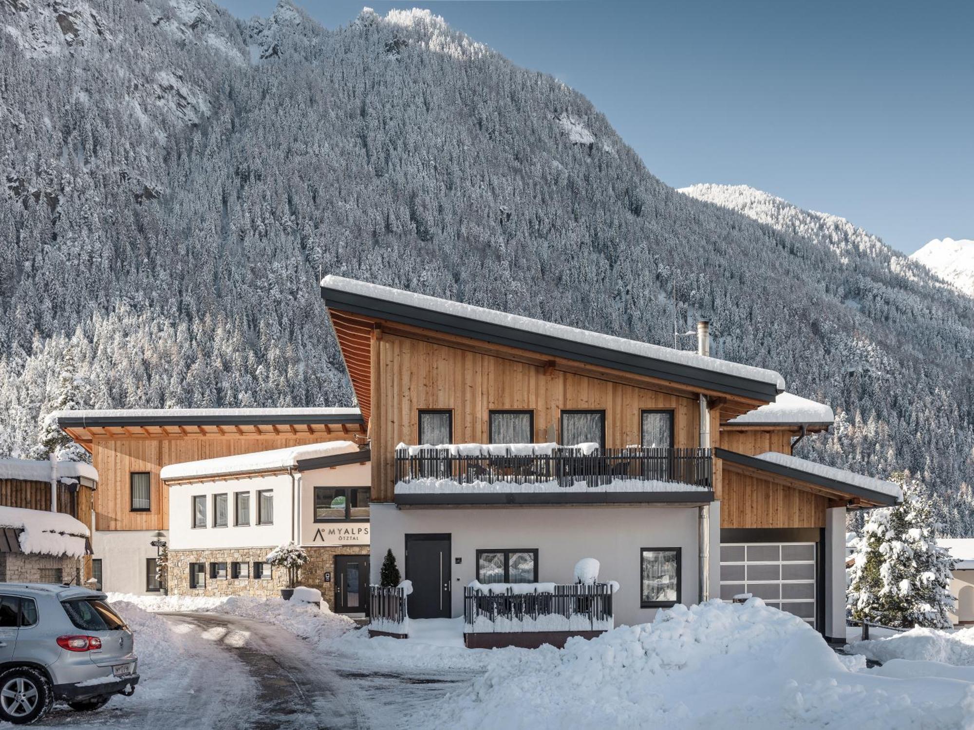 Апартаменты Myalps Oetztal Inklusive Wellness Умхаузен Экстерьер фото